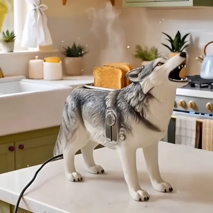 Cute Animal Toaster – 2-Slice Aesthetic Kitchen Appliance for Fun Breakfasts & Unique Home Decor