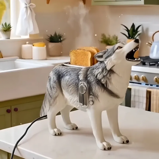 Cute Animal Toaster – 2-Slice Aesthetic Kitchen Appliance for Fun Breakfasts & Unique Home Decor