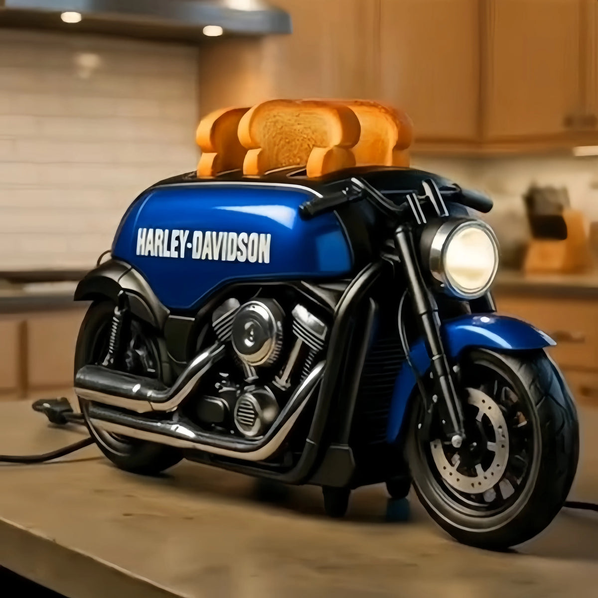Creative 4-Slice Toaster | Cute Aesthetic Kitchen Appliance for Cozy Breakfast & Unique Home Decor-6