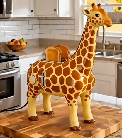 Cute Animal Toaster – 2-Slice Aesthetic Kitchen Appliance for Fun Breakfasts & Unique Home Decor