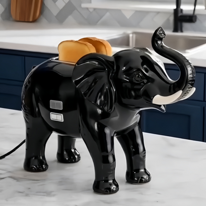 Cute Animal Toaster – 2-Slice Aesthetic Kitchen Appliance for Fun Breakfasts & Unique Home Decor