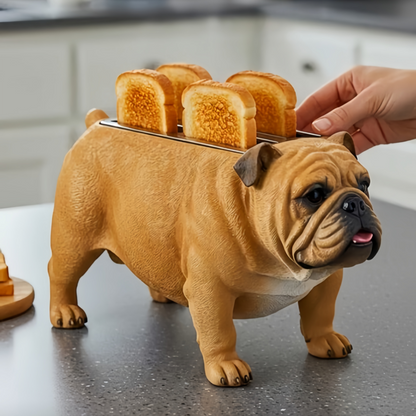Creative 4-Slice Toaster | Cute Aesthetic Kitchen Appliance for Cozy Breakfast & Unique Home Decor-3