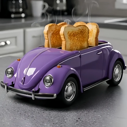 Creative 4-Slice Toaster | Cute Aesthetic Kitchen Appliance for Cozy Breakfast & Unique Home Decor-5