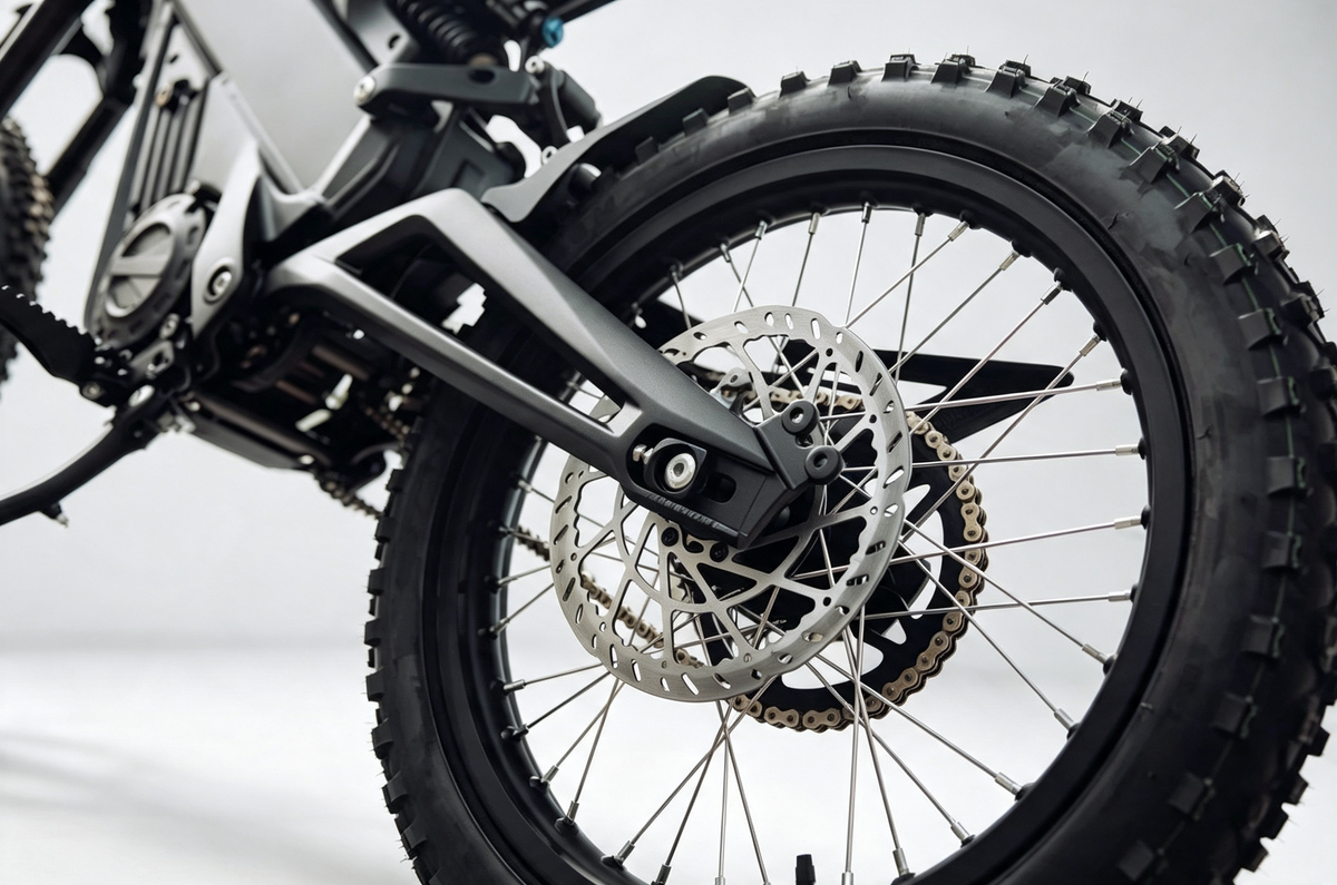60V High‑Power Mid‑Drive Electric Dirt Bike | Off‑Road Recreational Ebike
