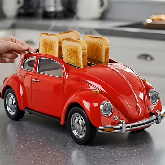 4-Slice Bread Toaster – Decorative Countertop Appliance with Adjustable Toast Levels