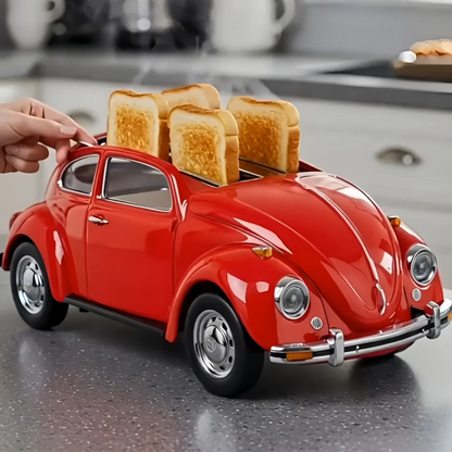 Creative 4-Slice Toaster | Cute Aesthetic Kitchen Appliance for Cozy Breakfast & Unique Home Decor